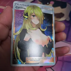 poke full art Pop Out Sexy Card Holo Anime CUSTOM ART - Image 2