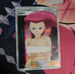 poke full art Pop Out Sexy Card Holo Anime CUSTOM ART - Image 1