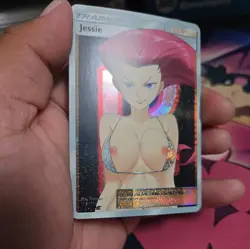 poke full art Pop Out Sexy Card Holo Anime CUSTOM ART - Image 2