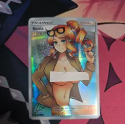 poke full art Pop Out Sexy Card Holo Anime CUSTOM ART - Image 1