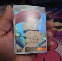 poke full art Pop Out Sexy Card Holo Anime CUSTOM ART - Image 2