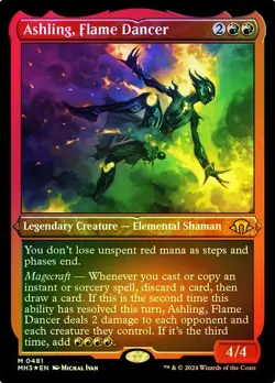 Ashling, Flame Dancer Etched Foil Modern Horizons 3 NM MTG - Image 1