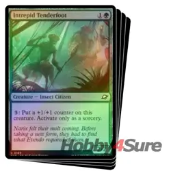 Foil Intrepid Tenderfoot X4 M/NM Magic: The Gathering MTG Edge Of Eternities - Image 1