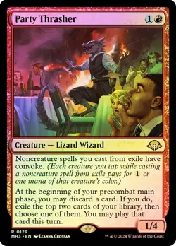 Party Thrasher Foil Modern Horizons 3 NM MTG - Image 1