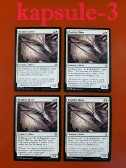 4x Poultice Sliver | Time Spiral Remastered | MTG Magic Cards - Image 1