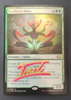 MTG FOIL Seedborn Muse Signed Forrest Imel - Image 1