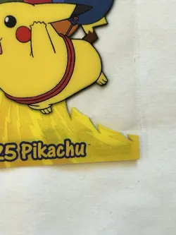 2000 Topps Pokémon TV Animation - PC1 - #25 Pikachu - Clear Card - Image 6