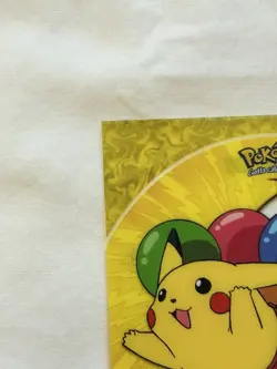 2000 Topps Pokémon TV Animation - PC1 - #25 Pikachu - Clear Card - Image 8