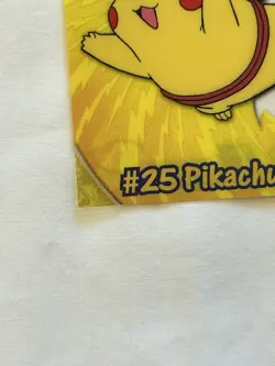2000 Topps Pokémon TV Animation - PC1 - #25 Pikachu - Clear Card - Image 9
