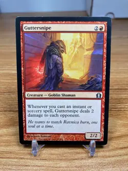 MTG MISPRINT ON BACK - Guttersnipe, 2012 Return to Ravnica (98/286) - Image 1