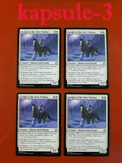 4x Knight of the Holy Nimbus | Time Spiral Remastered | MTG Magic Cards - Image 1