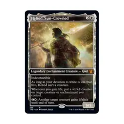 WOTC MtG Theros Beyond Death Heliod, Sun-Crowned (Showcase) (MR) (Foil) NM - Image 1
