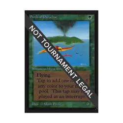 WOTC MtG International Ed. Birds of Paradise (R) NM - Image 1