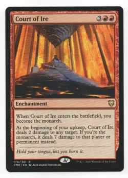 mtg magic court of ire ENGLISH cour de la colere commander legends - Image 1