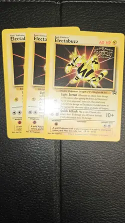 Electabuzz #2 - Warner Bros Movie Black Star Promo Pokemon TCG NM - Image 3