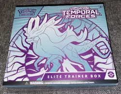 Pokemon Scarlet & Violet - Temporal Forces Walking Wake Elite Trainer Box - Image 1