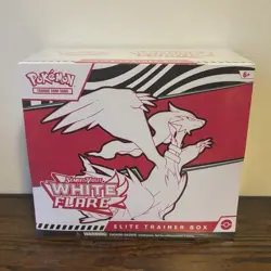 Pokemon TCG Black Bolt White Flare ETB Elite Trainer Box Set Factory Sealed Lot - Image 2