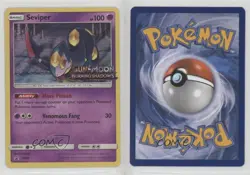 Seviper (Burning Shadows Prerelease) Pokemon Sun & Moon Black Star Promo 5jq - Image 3