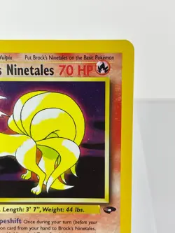 1st Edition Brock's Ninetales 3/132 - Gym Challenge - Holo - Pokemon - NM - Image 5