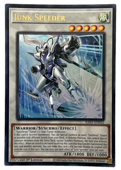 YuGiOh! - Junk Speeder - Secret Rare - Image 1