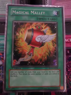 Yugioh Magical Mallet 1st Edition Super Rare DP2-EN024 NM - Image 2