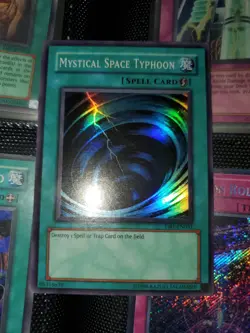 Mystical Space Typhoon DB1-EN031 Yugioh Dark Beginning 1 Unlimited Edition NM - Image 1