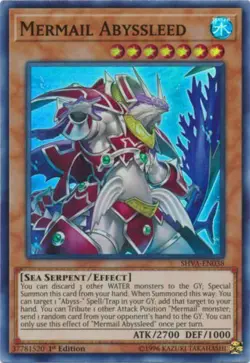 YUGIOH Mermail Water Deck Complete 40 Cards - Image 1