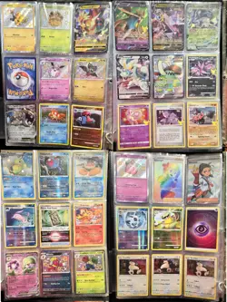 Huge 450+ Pokemon card binder lot WOTC - modern Holos Rev Full Art Baby Shiny! - Image 5