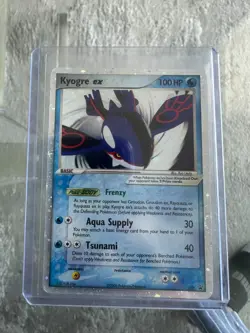 Kyogre ex 037 Promo Holo Pokemon Card - Image 1