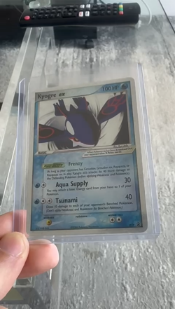 Kyogre ex 037 Promo Holo Pokemon Card - Image 2
