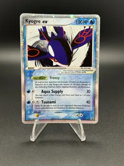 Kyogre ex 037 Promo Holo Pokemon Card - Image 1
