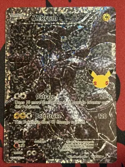 Zekrom - 114/114 - Pokemon Celebrations Classic Collection Ultra Rare Card NM - Image 1