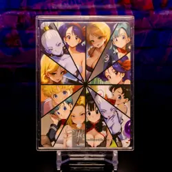 Launch Waifu Trading Card Dragon Ball Custom DBZ Japanese Flash Gold Foil Anime - Image 2