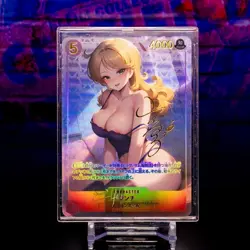 Launch Waifu Trading Card Dragon Ball Custom DBZ Japanese Flash Gold Foil Anime - Image 1