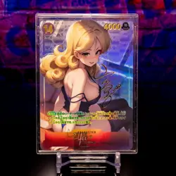 Launch Waifu Trading Card Dragon Ball Custom DBZ Japanese Flash Gold Foil Anime - Image 1