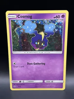 Glitter Holo Cosmog 6/12 - Pokemon McDonald’s Collection 2017 Card - LP - Image 1