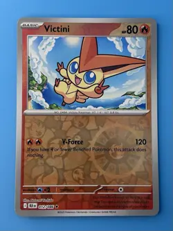 Victini - 012/086 - Reverse Holo - Black Bolt BLK - NM/M - Pokemon Card - Image 1