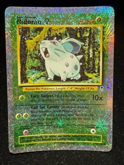 Nidoran F Reverse Holo Pokemon Card Legendary Collection 82/110 Ungraded LP+ - Image 1