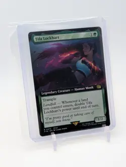 MTG - Tifa Lockhart - Extended Art Rare #473 - Final Fantasy NM - Image 1