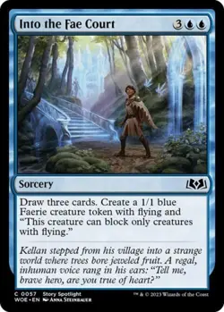 Into the Fae Court - Near Mint MTG Wilds of Eldraine - Image 1