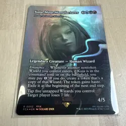 MTG Final Fantasy - Kuja, Mage Manufacturer (Inalla) Borderless FOIL FCA R 0052 - Image 1