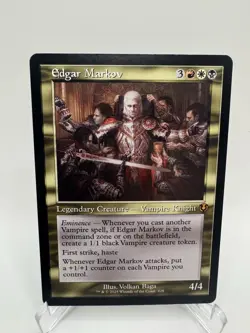 EDGAR MARKOV (RETRO FRAME) Innistrad Remastered Magic MTG NM - Image 1