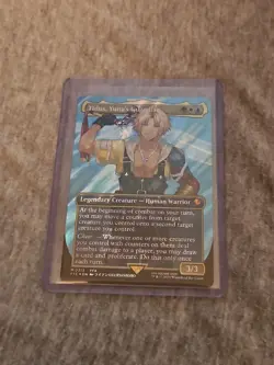 1x Tidus Yuna's Guardian English Surge Foil NM MTG Final Fantasy x1 - Image 1