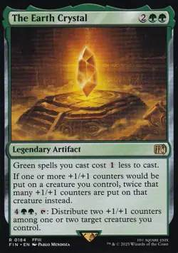 MTG - The Earth Crystal - Rare Regular #184 - Final Fantasy NM - Image 13