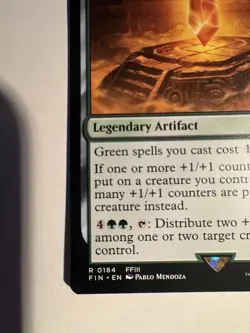 MTG - The Earth Crystal - Rare Regular #184 - Final Fantasy NM - Image 7