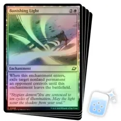 FOIL BANISHING LIGHT X4 Edge Of Eternities EOE Magic MTG MINT CARD - Image 1