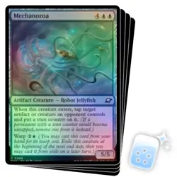 FOIL MECHANOZOA X4 Edge Of Eternities EOE Magic MTG MINT CARD - Image 1