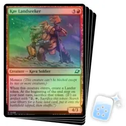FOIL KAV LANDSEEKER X4 Edge Of Eternities EOE Magic MTG MINT CARD - Image 1
