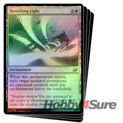 Foil Banishing Light X4 M/NM Magic: The Gathering MTG Edge Of Eternities - Image 1