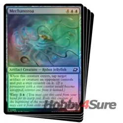 Foil Mechanozoa X4 M/NM Magic: The Gathering MTG Edge Of Eternities - Image 1